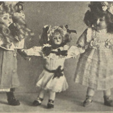 Книга 1912 г, выдержки из книги с фотографиями кукол и не только!