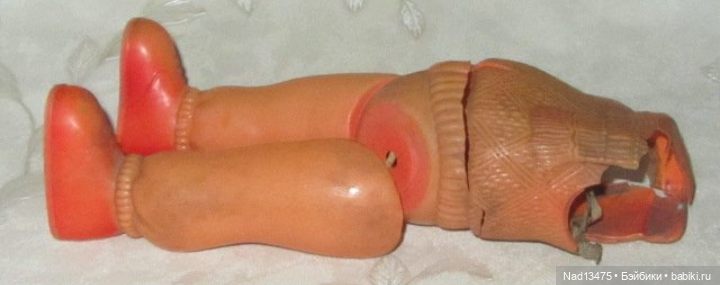 Лыжню! Ещё одна из работ по восстановлению игрушки из целлулоида