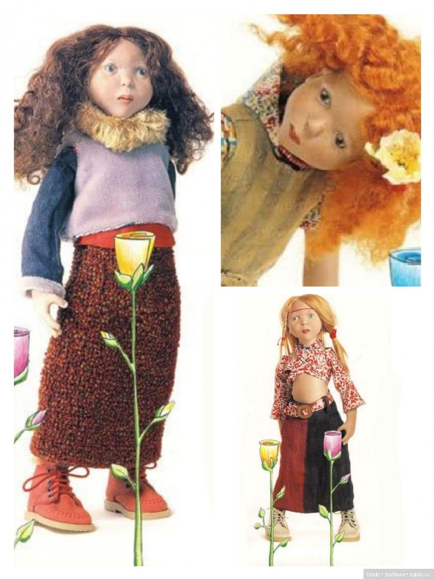 Молды Zwergnase junior 50 см кукол. Часть 1. Молды 01-13 или 2003 - 2015 гг (фото 4)