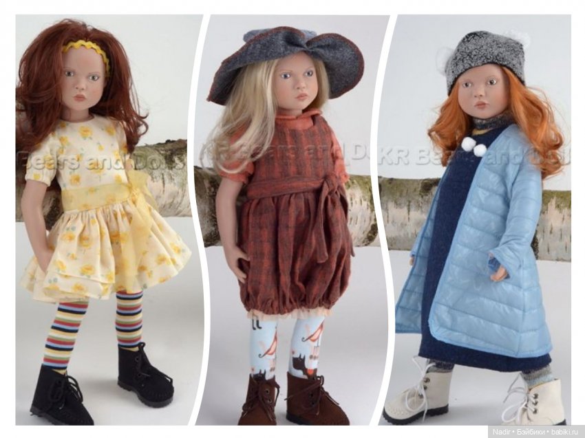 Молды Zwergnase junior 50 см кукол. Часть 1. Молды 01-13 или 2003 - 2015 гг