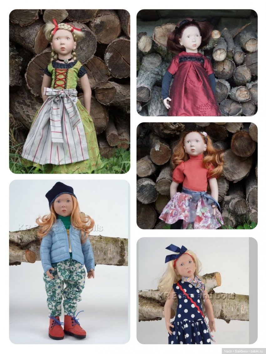 Молды Zwergnase junior 50 см кукол. Часть 1. Молды 01-13 или 2003 - 2015 гг