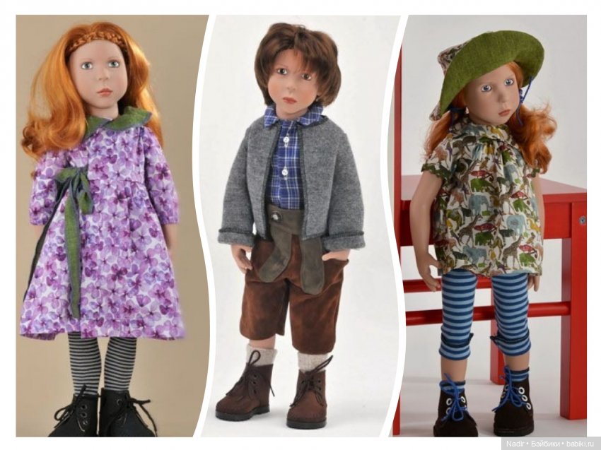 Молды Zwergnase junior 50 см кукол. Часть 1. Молды 01-13 или 2003 - 2015 гг