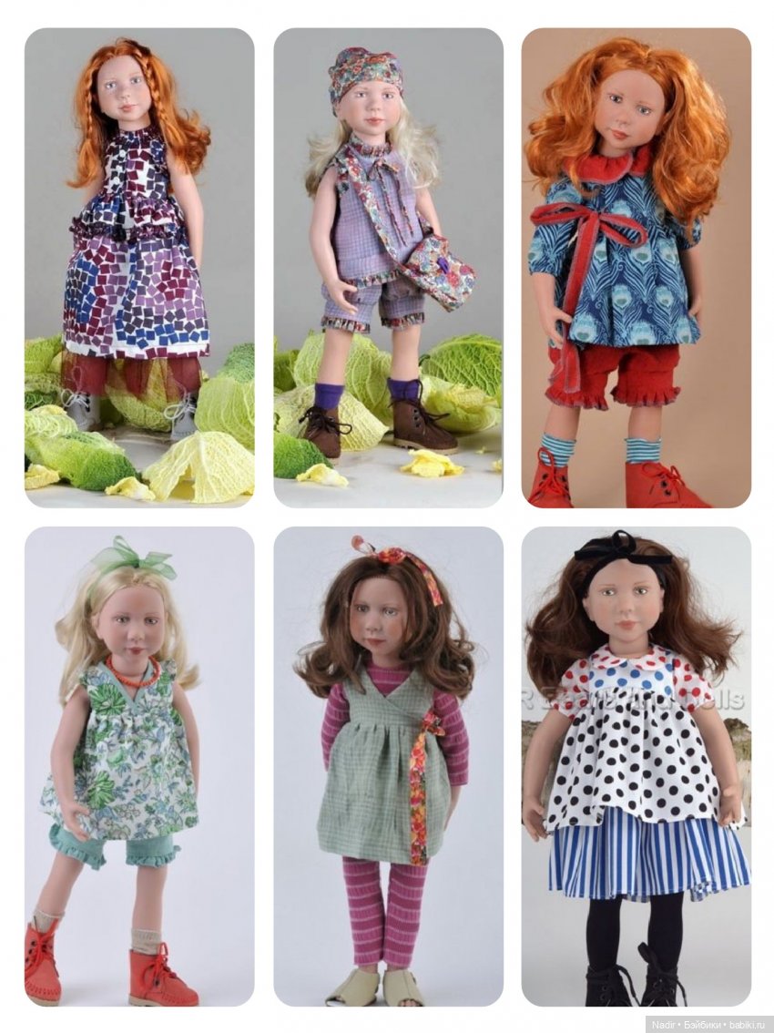 Молды Zwergnase junior 50 см кукол. Часть 1. Молды 01-13 или 2003 - 2015 гг