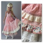 Платье для кукол 60 см Smart Doll, BJD