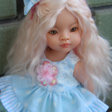 Дюймовочка - ООАК куколки Паола Рейна