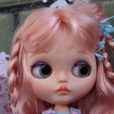 Милана из мастерской iCukla. Blythe custom TBL. Моя вторая девочка