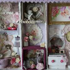 Ищу вдохновение. Шадоубокс сиренево-розовый