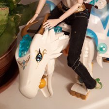 Швейная машинка и коляска для Барби из Лего или приручить дракона