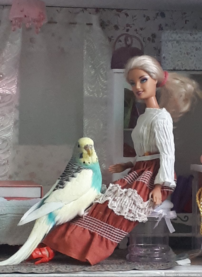 попугайчик в кукольном доме попугайчик в кукольном доме