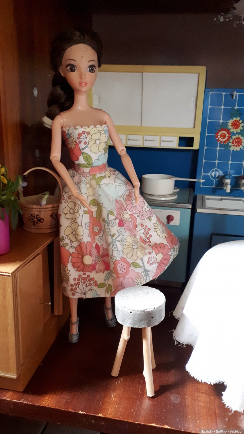 Мастер-класс. Табурет из бетона. Миссис Бэйбики 2020 (фото 9)