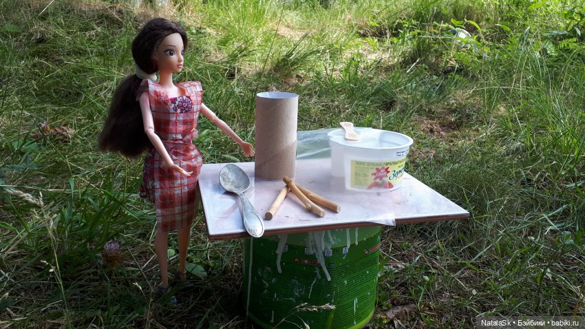 Мастер-класс. Табурет из бетона. Миссис Бэйбики 2020