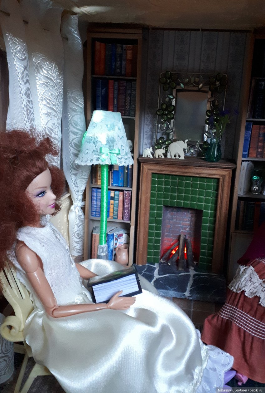 Его сиятельство КАМИН с библиотекой (фото 4)