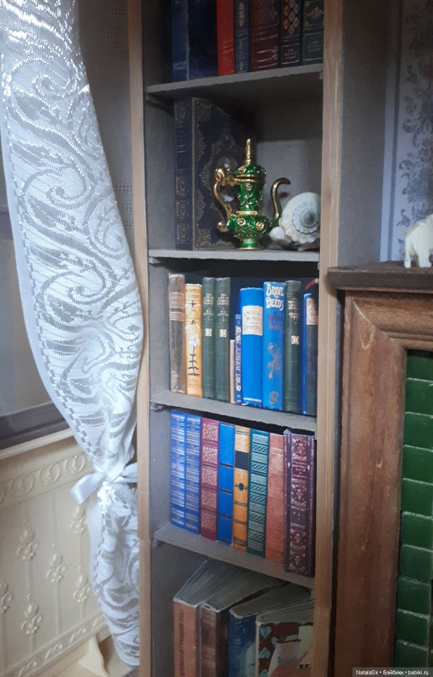 Его сиятельство КАМИН с библиотекой (фото 3)