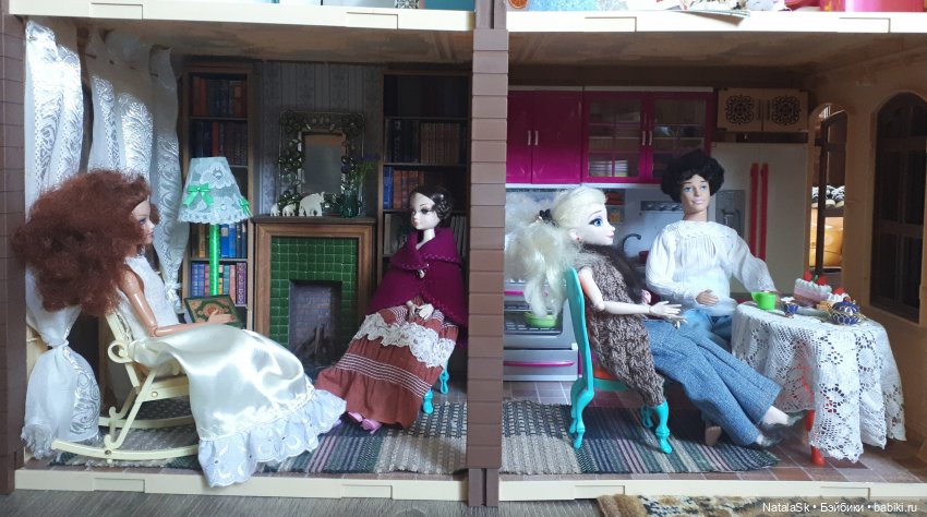 Его сиятельство КАМИН с библиотекой (фото 5)