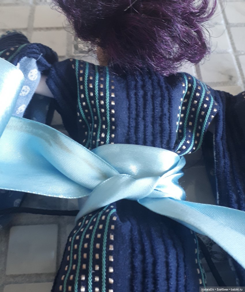 Пошив кимоно и хакамы — Выкройки для Барби и фэшн (фото 9)