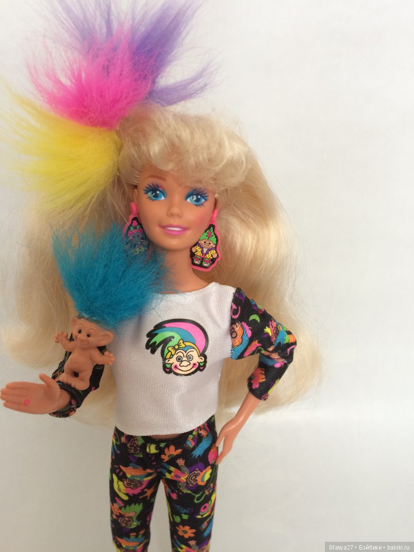 “Barbie troll”Очень красивая кукла с милым троллем (фото 2)