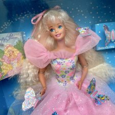 Барби 90 Barbie butterfly princess