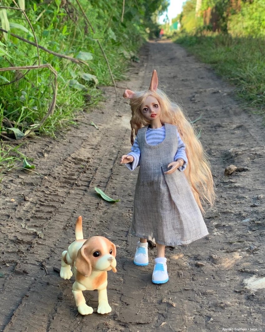 Путешествие Зайки — Домашние фото авторских кукол: личные коллекции (фото 8)