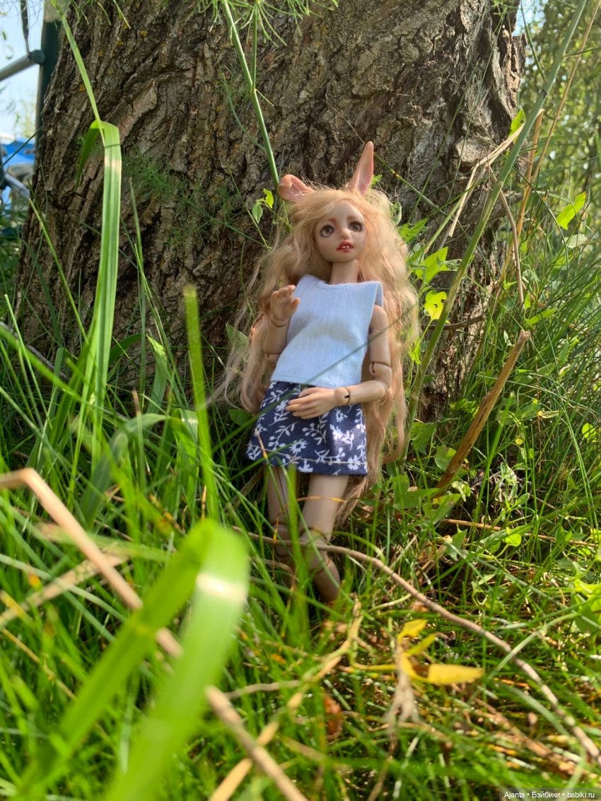 Путешествие Зайки — Домашние фото авторских кукол: личные коллекции