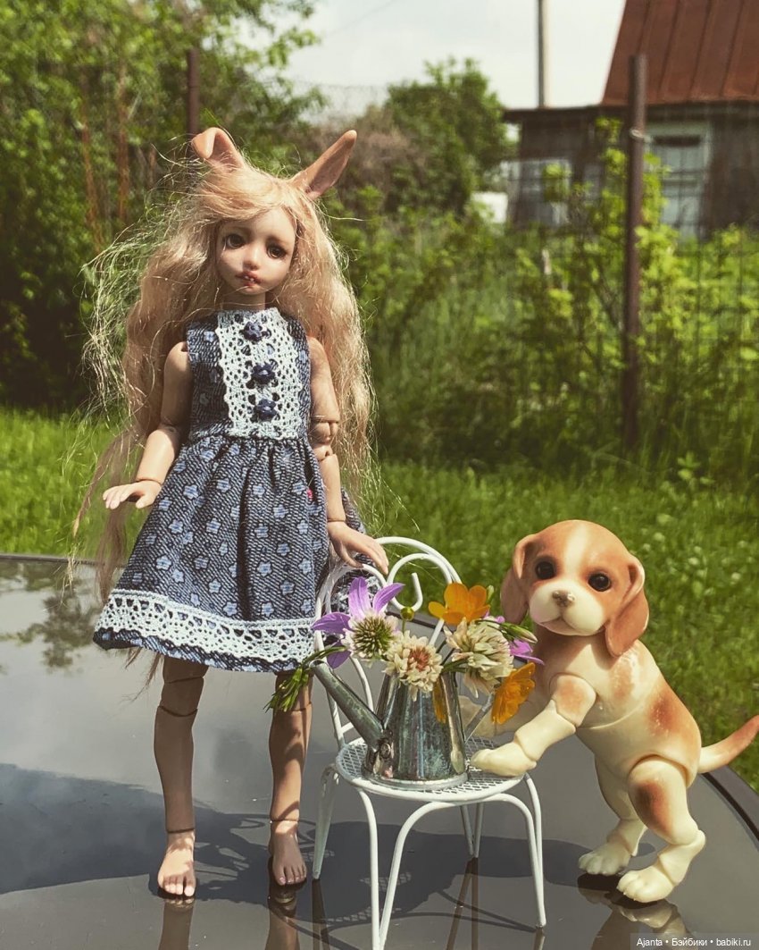 Путешествие Зайки — Домашние фото авторских кукол: личные коллекции (фото 4)