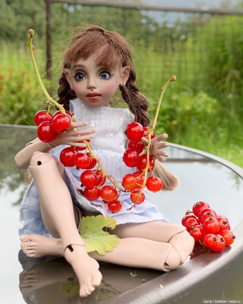 Летние каникулы Лилу — Домашние фото авторских кукол: личные коллекции