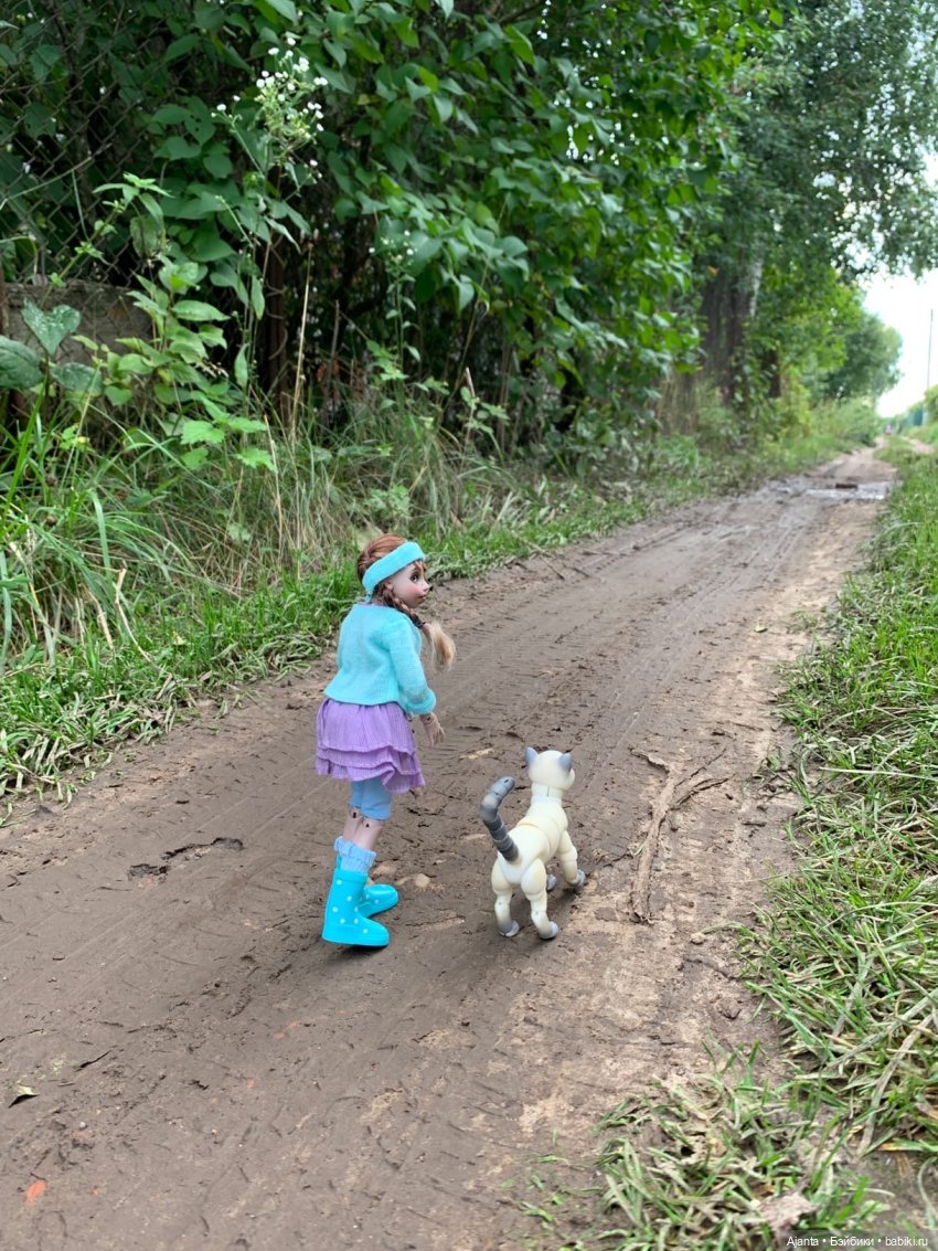 Летние каникулы Лилу — Домашние фото авторских кукол: личные коллекции