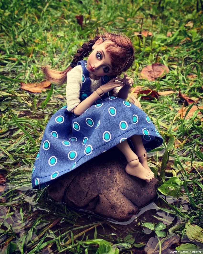 Летние каникулы Лилу — Домашние фото авторских кукол: личные коллекции