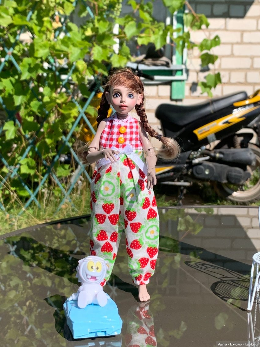 Летние каникулы Лилу — Домашние фото авторских кукол: личные коллекции