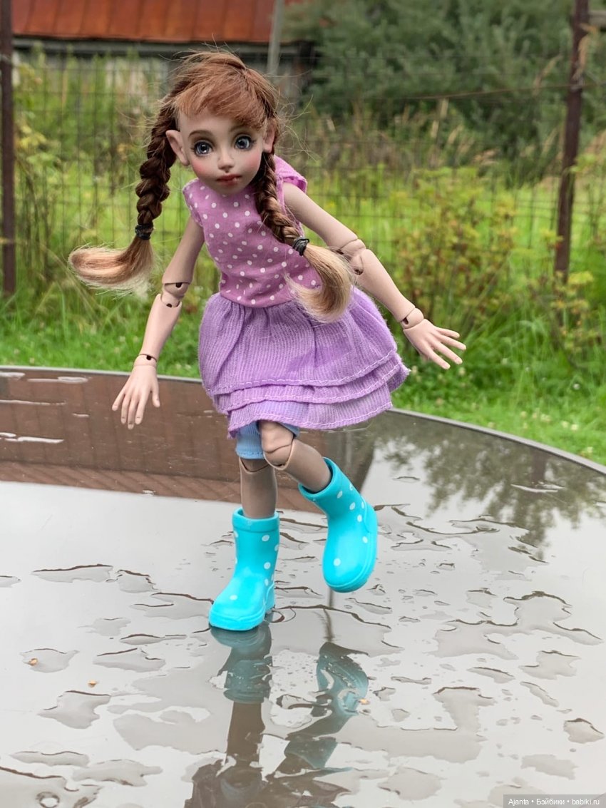 Летние каникулы Лилу — Домашние фото авторских кукол: личные коллекции