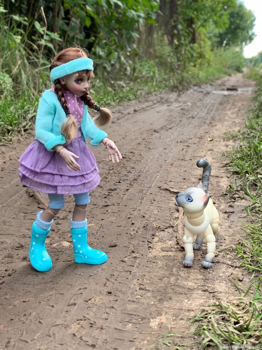 Летние каникулы Лилу — Домашние фото авторских кукол: личные коллекции