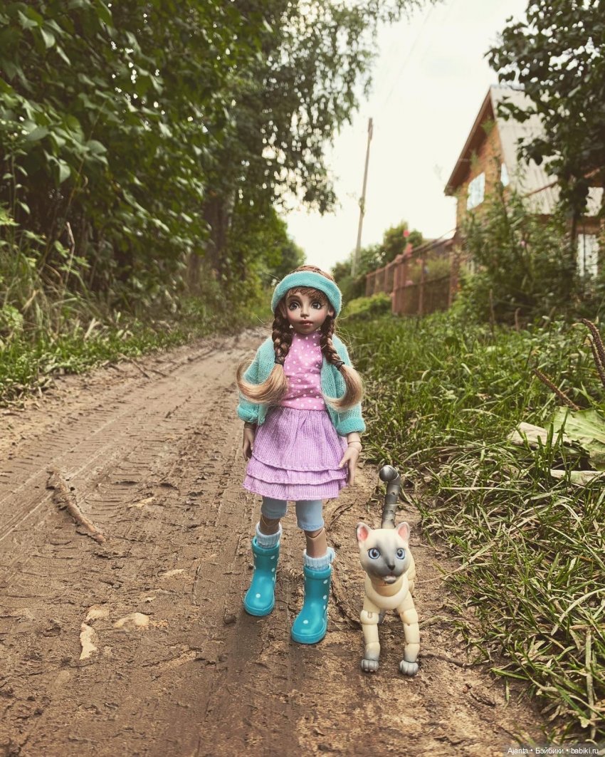 Летние каникулы Лилу — Домашние фото авторских кукол: личные коллекции