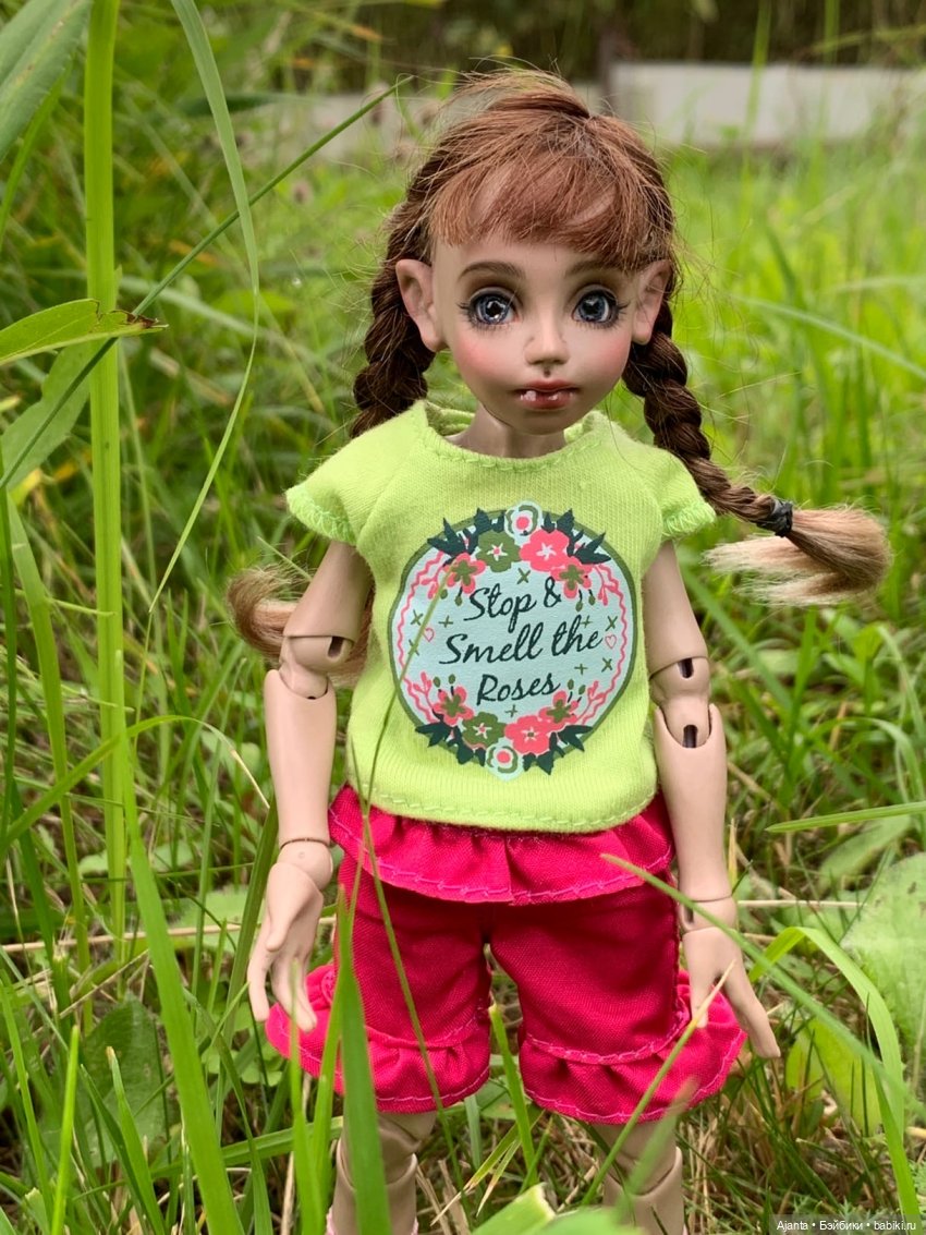 Летние каникулы Лилу — Домашние фото авторских кукол: личные коллекции