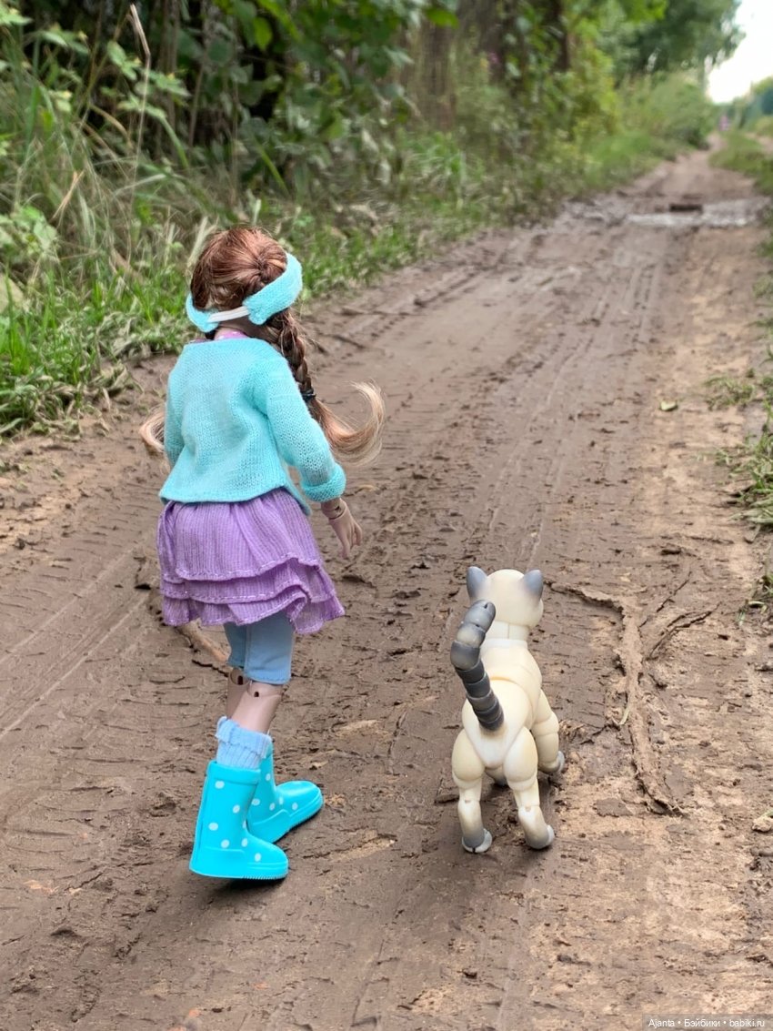 Летние каникулы Лилу — Домашние фото авторских кукол: личные коллекции