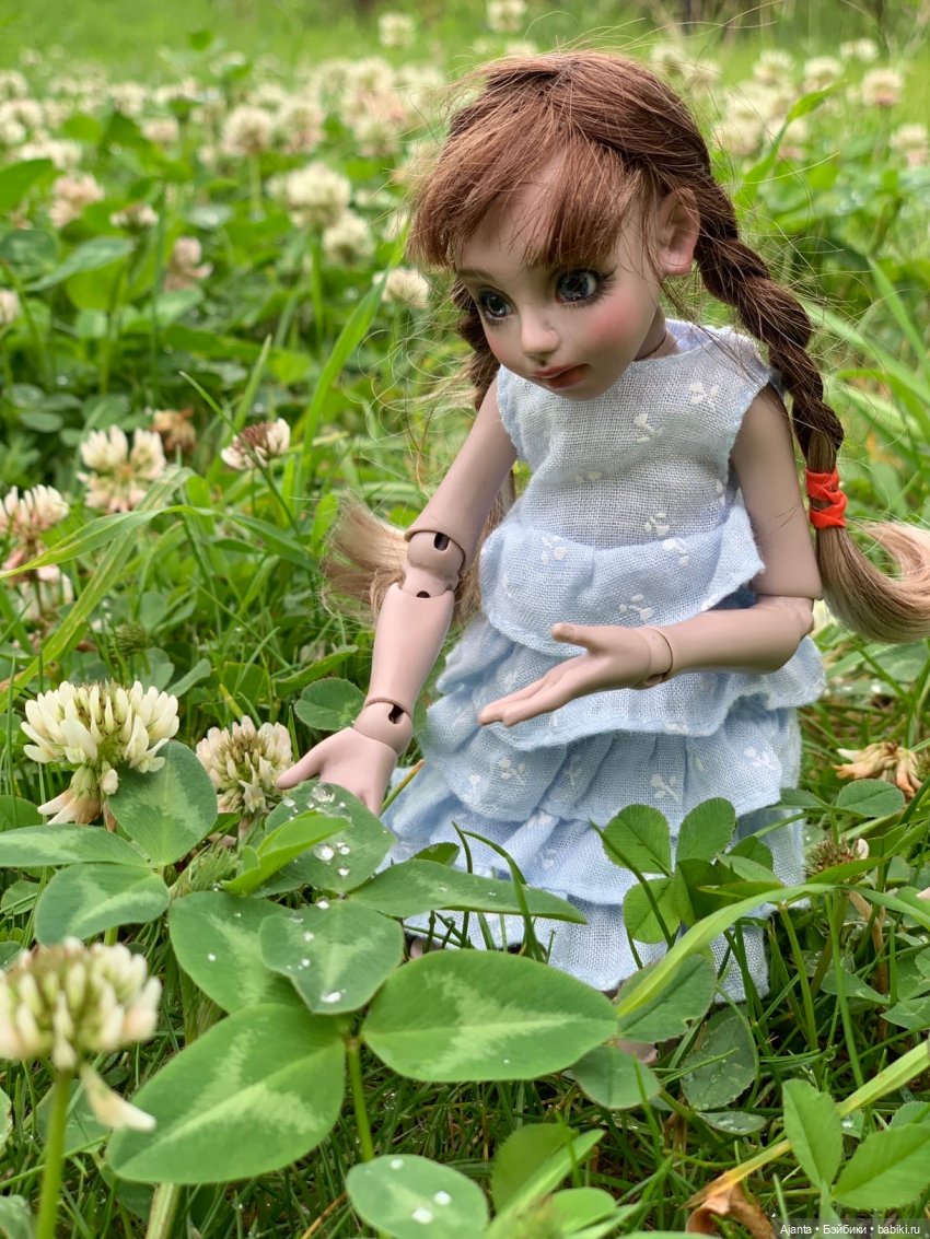 Летние каникулы Лилу — Домашние фото авторских кукол: личные коллекции