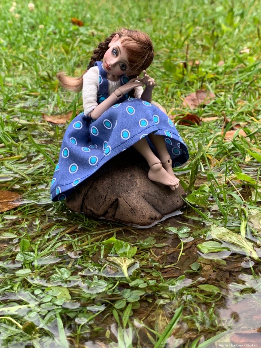 Летние каникулы Лилу — Домашние фото авторских кукол: личные коллекции