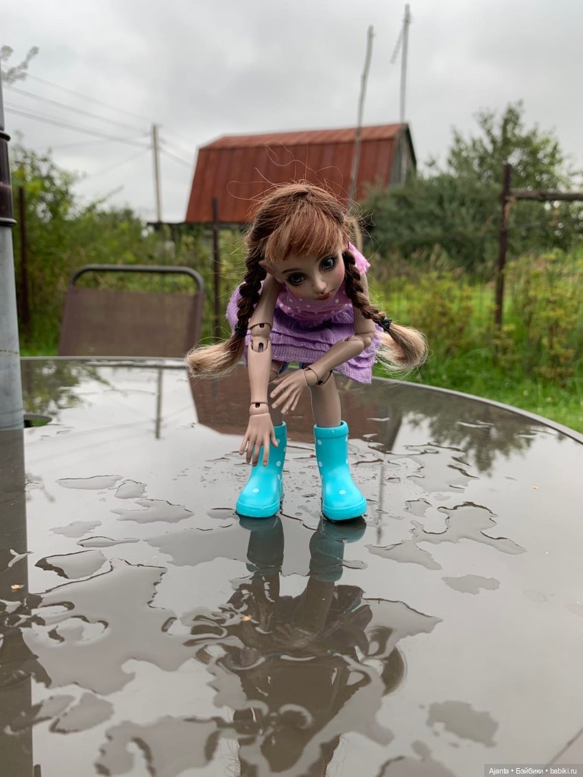 Летние каникулы Лилу — Домашние фото авторских кукол: личные коллекции