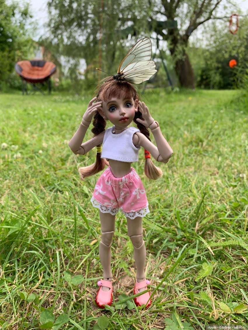 Летние каникулы Лилу — Домашние фото авторских кукол: личные коллекции