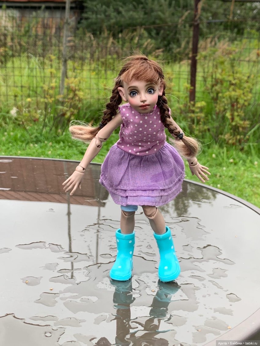 Летние каникулы Лилу — Домашние фото авторских кукол: личные коллекции