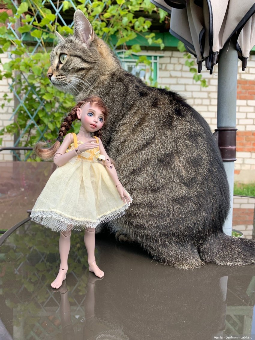 Летние каникулы Лилу — Домашние фото авторских кукол: личные коллекции