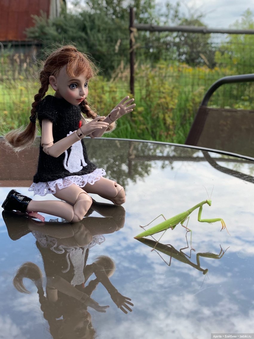 Летние каникулы Лилу — Домашние фото авторских кукол: личные коллекции