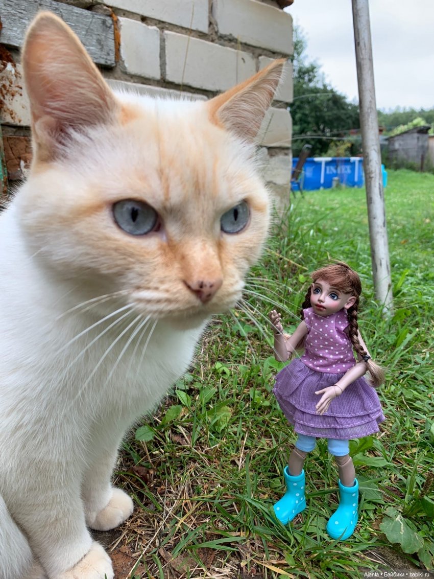 Летние каникулы Лилу — Домашние фото авторских кукол: личные коллекции
