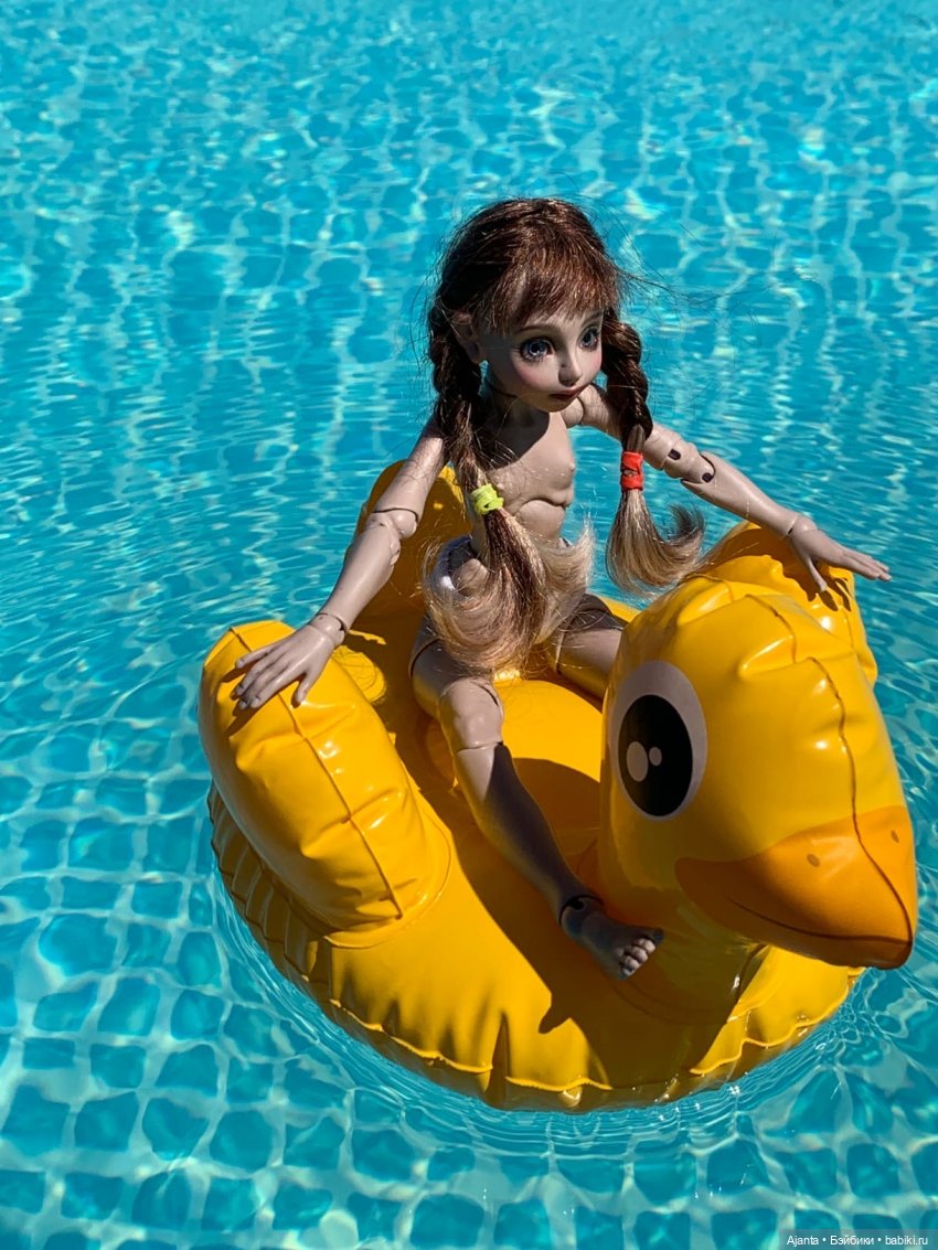 Летние каникулы Лилу — Домашние фото авторских кукол: личные коллекции