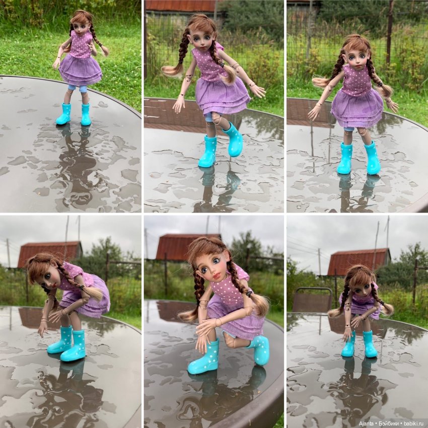 Летние каникулы Лилу — Домашние фото авторских кукол: личные коллекции
