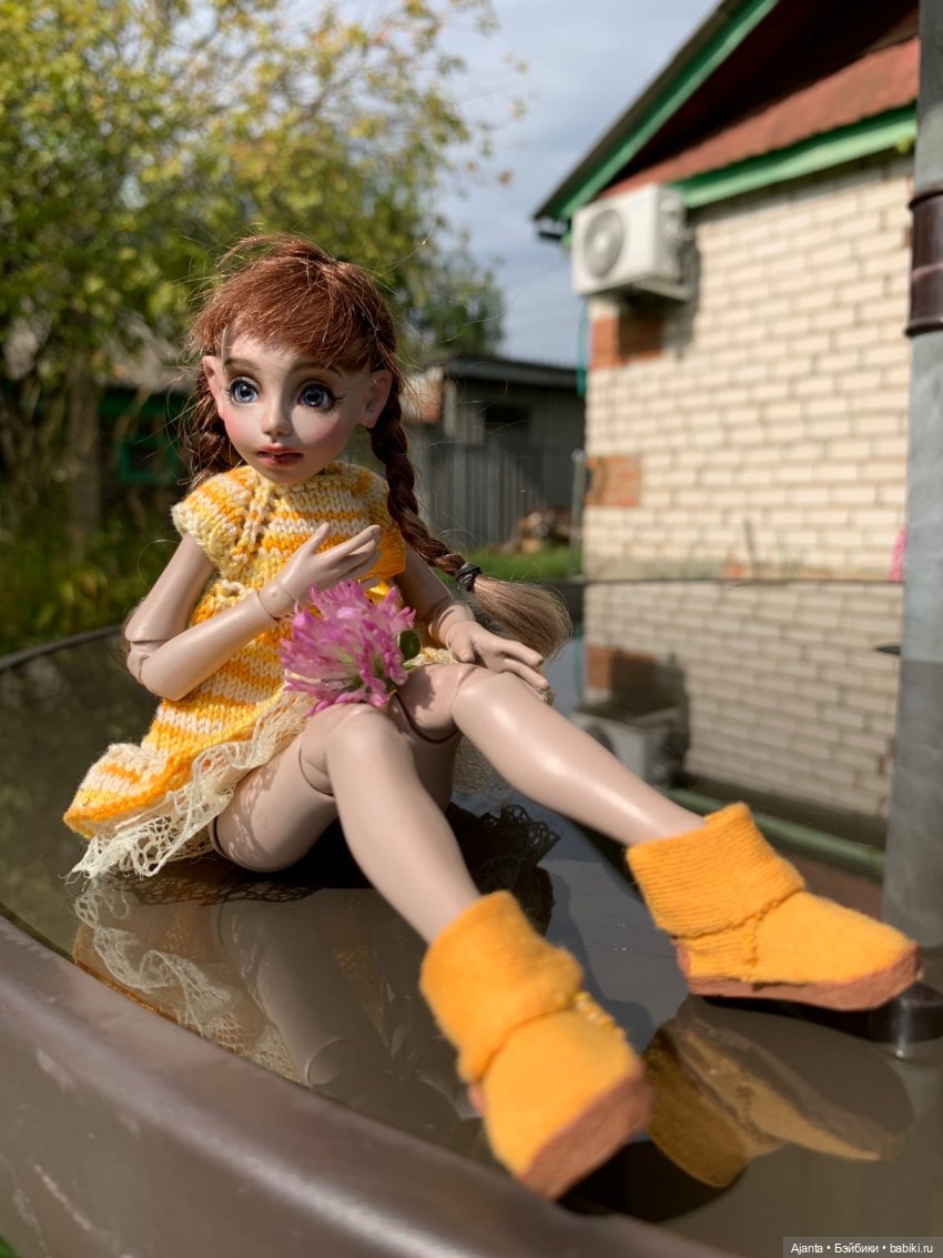 Летние каникулы Лилу — Домашние фото авторских кукол: личные коллекции
