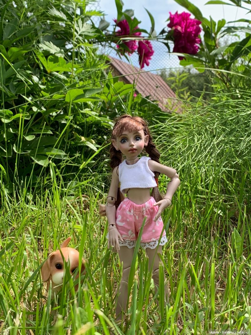 Летние каникулы Лилу — Домашние фото авторских кукол: личные коллекции