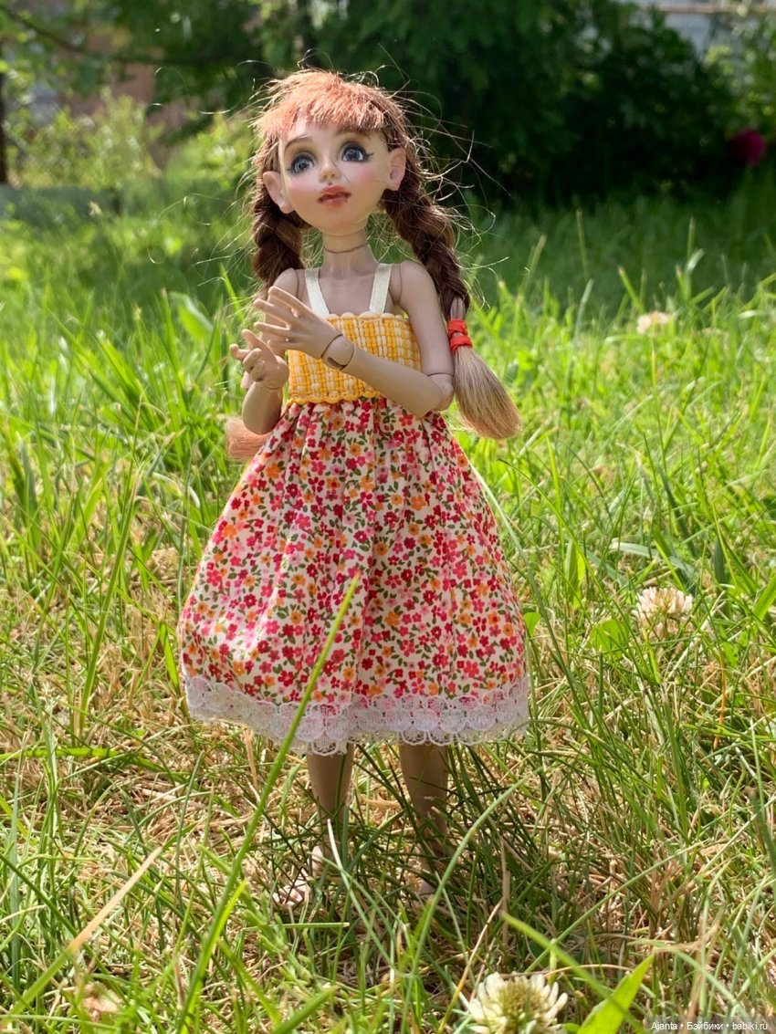 Летние каникулы Лилу — Домашние фото авторских кукол: личные коллекции