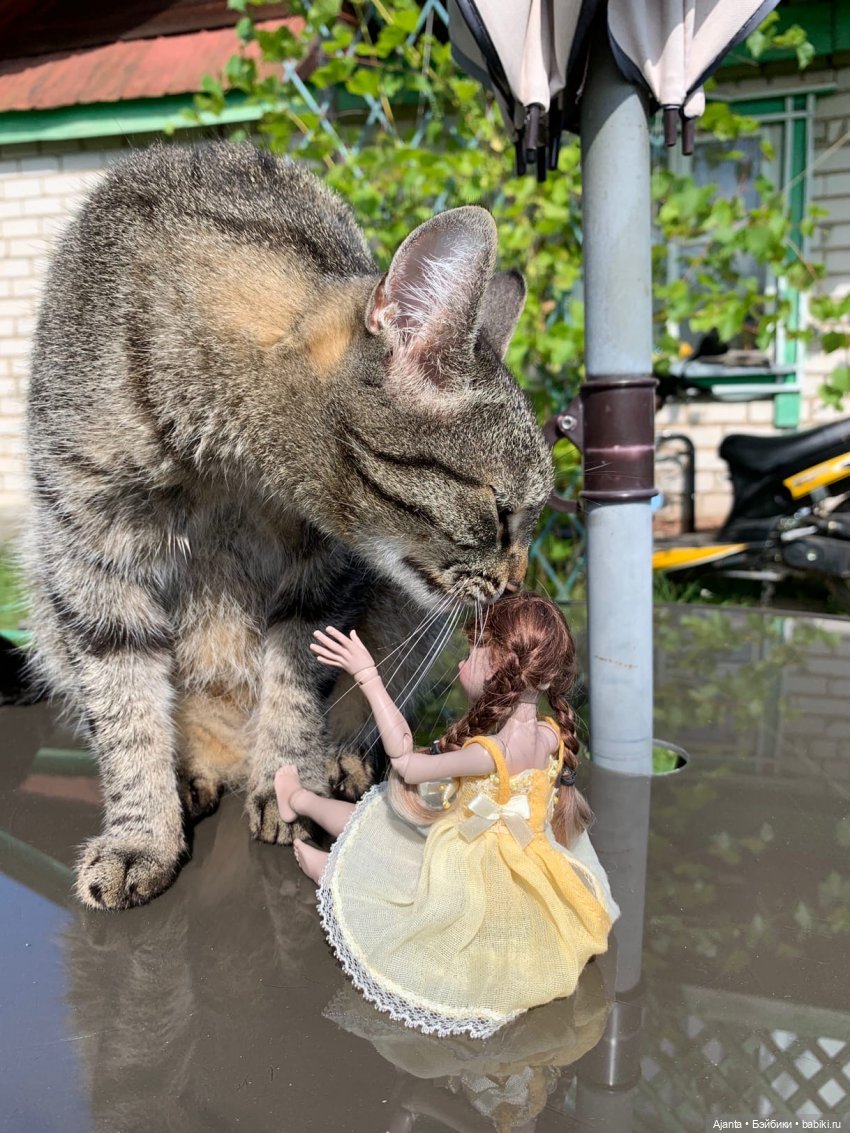 Летние каникулы Лилу — Домашние фото авторских кукол: личные коллекции