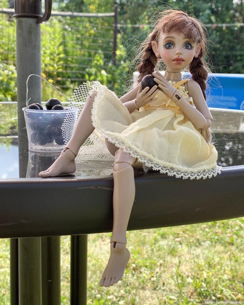 Летние каникулы Лилу — Домашние фото авторских кукол: личные коллекции