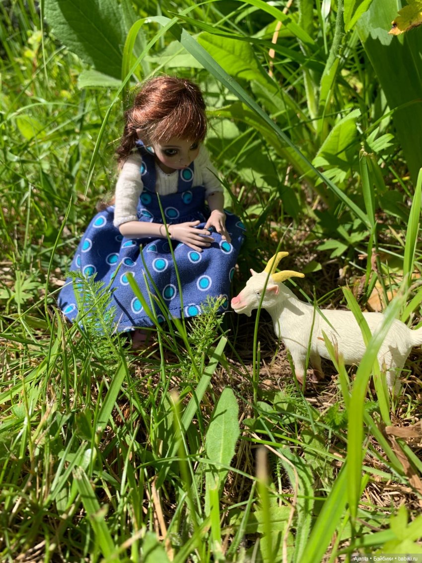 Летние каникулы Лилу — Домашние фото авторских кукол: личные коллекции
