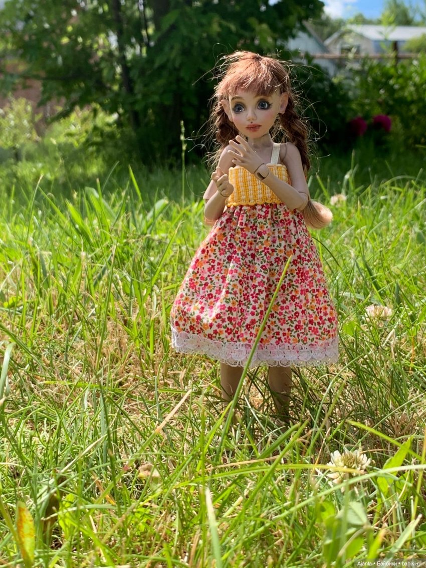 Летние каникулы Лилу — Домашние фото авторских кукол: личные коллекции